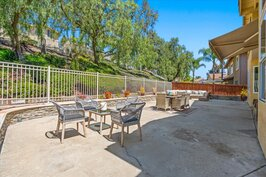 Backyard patio